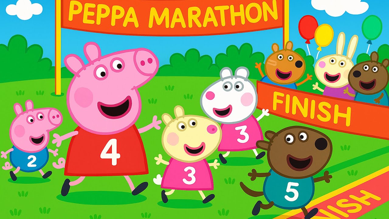 Peppa Pig Marathon 🐷🎬 | Peppa Pig Full Episodes Compilation | Peppa Pig Funny Animation
