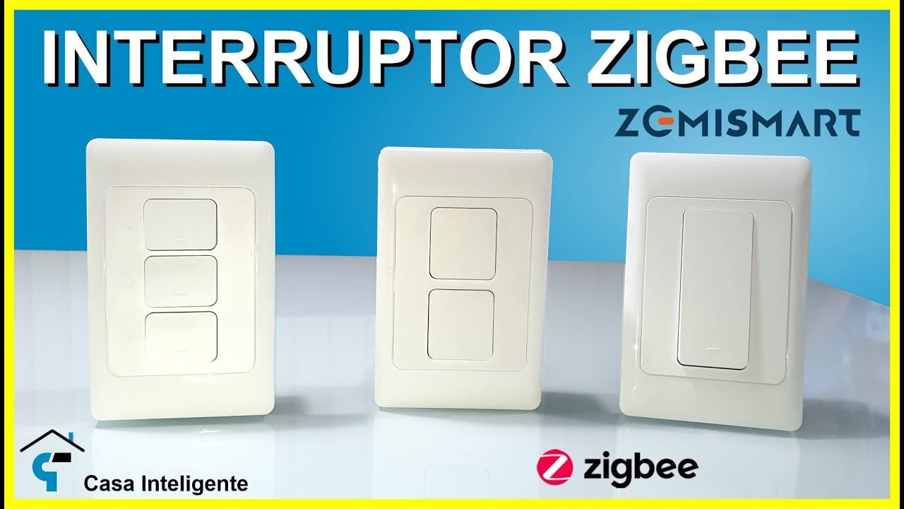 VERSÃO COM BOTÕES - Interruptor ZIGBEE Zemismart compatível com SMARTTHINGS, PHILIPS HUE e TUYA*