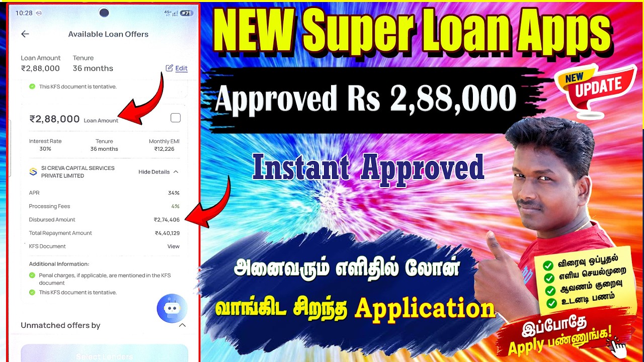 New Instant personal Loan App Chinmay  full loan Apply process details in Tamil@Tech and Technics