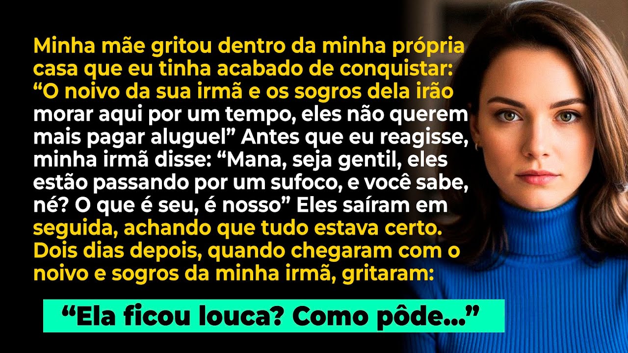 Minha mãe disse: 