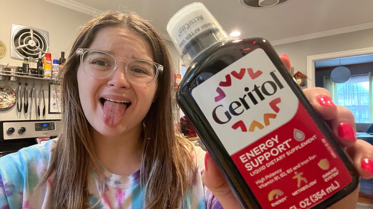 Geritol Liquid Vitamin and Iron Supplement, Energy Support THIS IS AWFUL TO DRINK