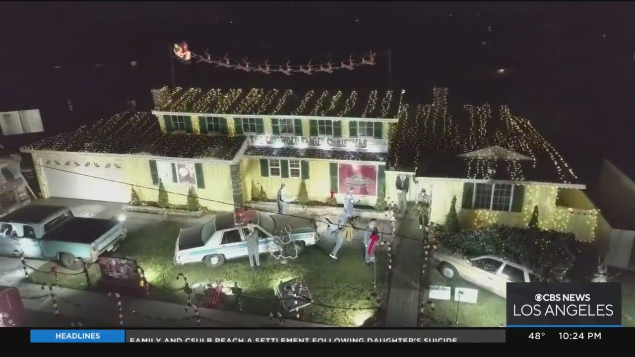 "Christmas Vacation" house returns to La Mirada