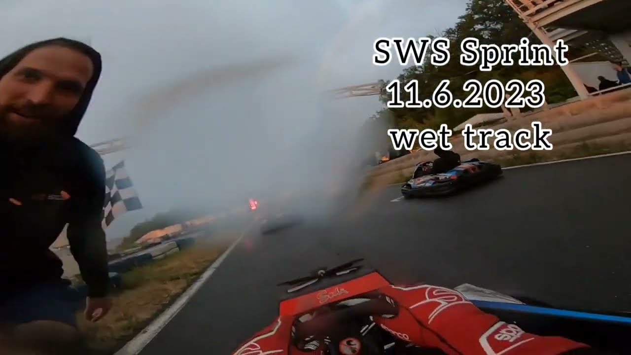 KartPlanet - SWS Sprint 6.6.2023, wet track