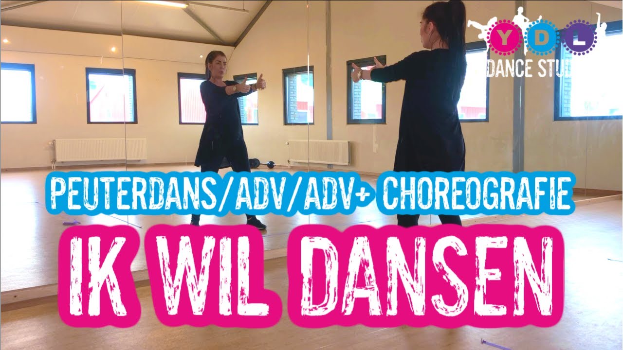 Peuterdans/ADV/ADV+ Choreografie 'Ik wil dansen' met juf Kelsey | YDL Dance Studios
