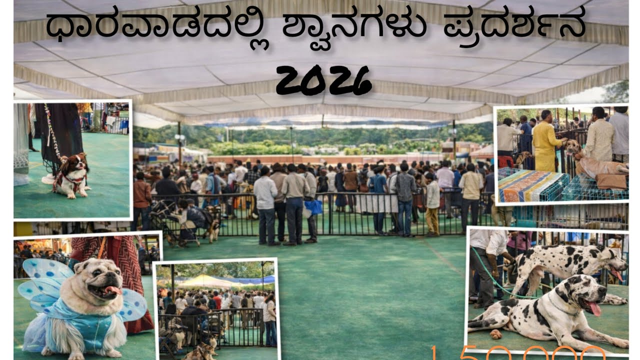 ಧಾರವಾಡ ಶ್ವಾನಗಳು ಪ್ರದರ್ಶನ  2026