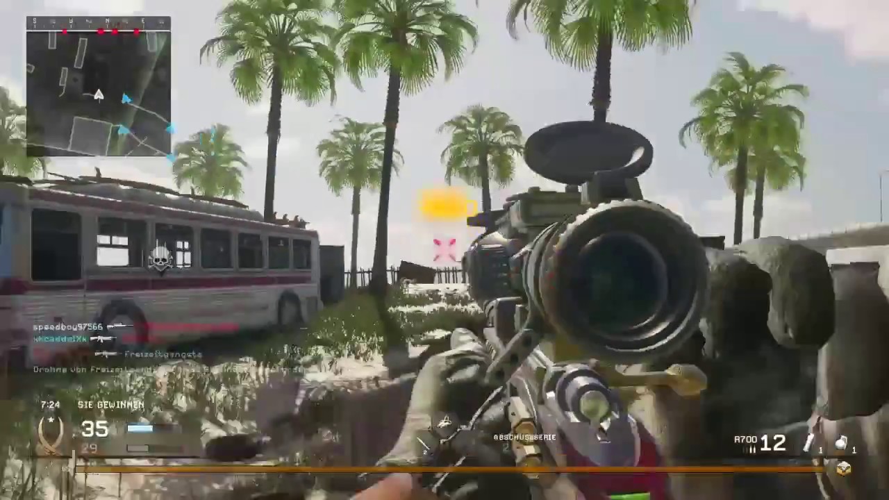 My fastest Helicopter with the R700 Sniper Rifle.