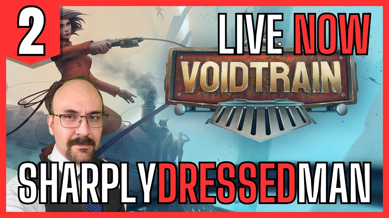 🔴VERTICAL: (Ep. 2) VOIDTRAIN ► 2-Player Co-op w/ @gegolian  // First Play!