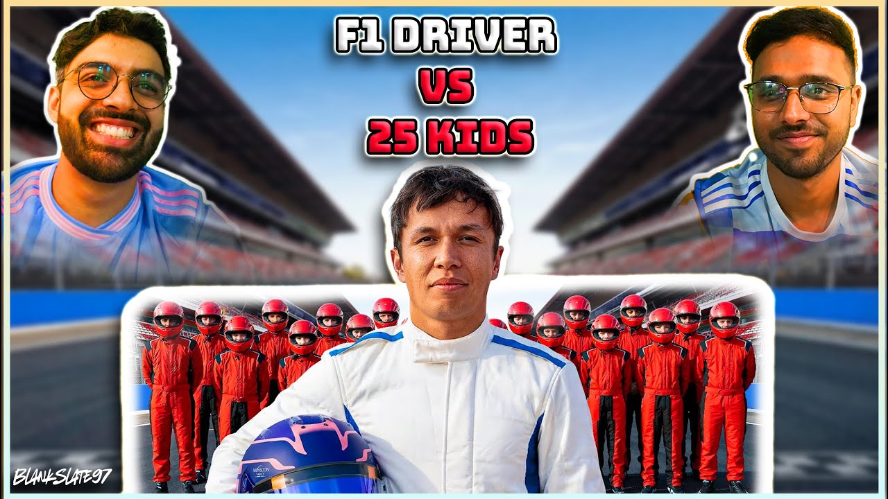 F1 Driver Takes On 25 Kids… This Was Chaos 💀 | Reaction @Quadrant  #f1 #f1reaction #f1india
