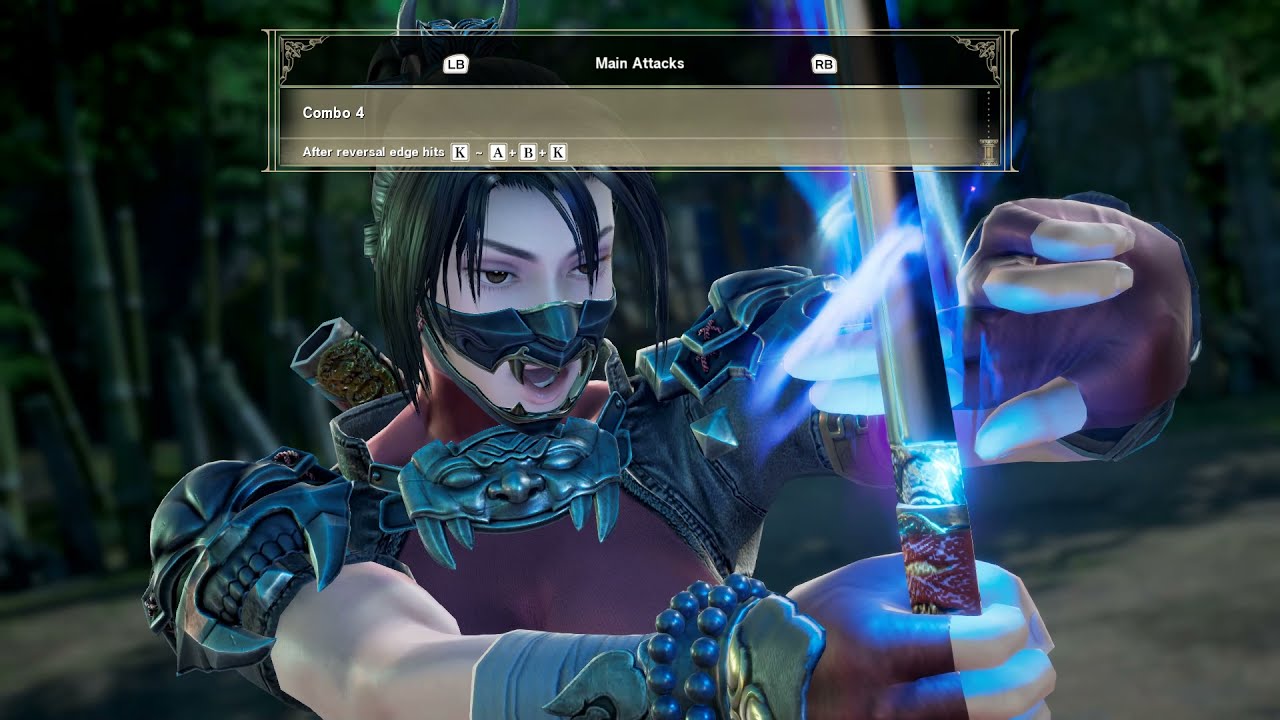 Soulcalibur VI - Taki Move List & Combos (Season 2 Final)