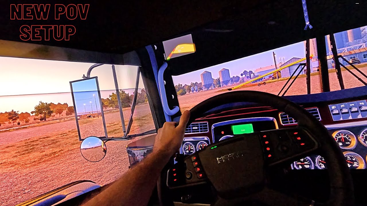 Ultra Realistic Livestock Run in Texas | CUMMINS ISM Straight Pipe POV | ATS