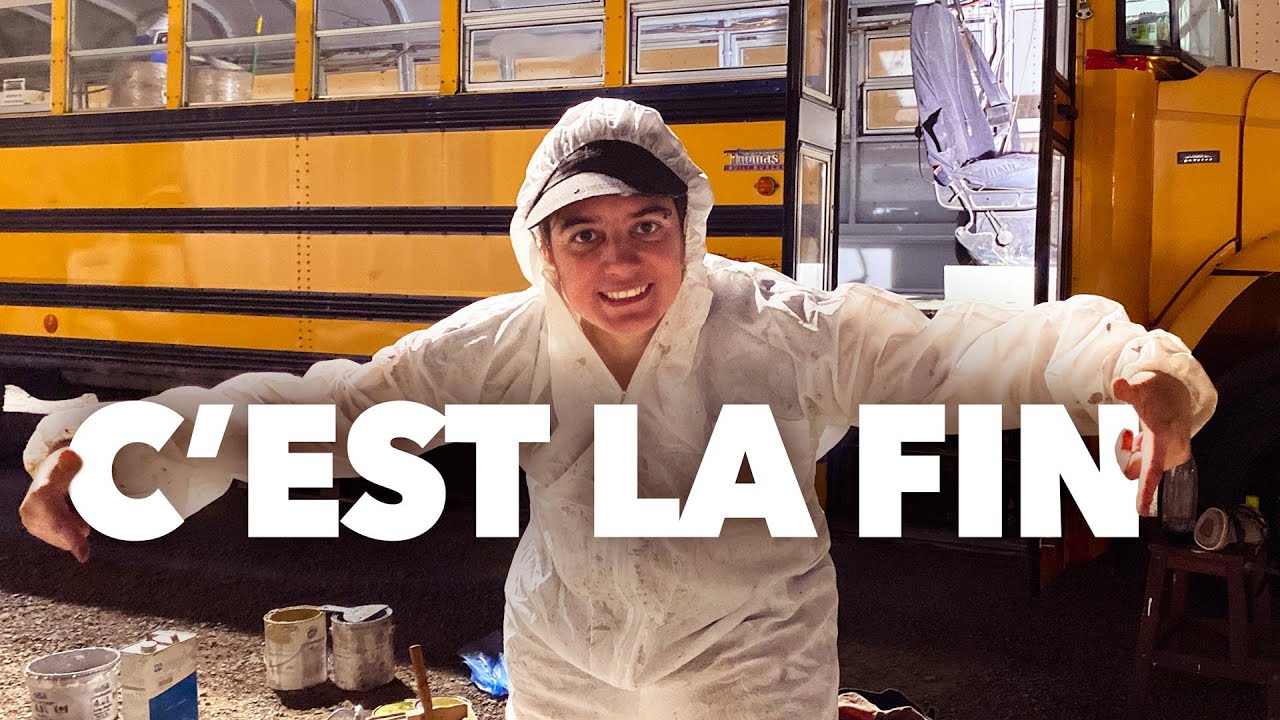 💥 🚌 RÉPARER LE MÉTAL à la FIBRE DE VERRE & FIN de la ROUILLE | Notre bus scolaire aménagé #50