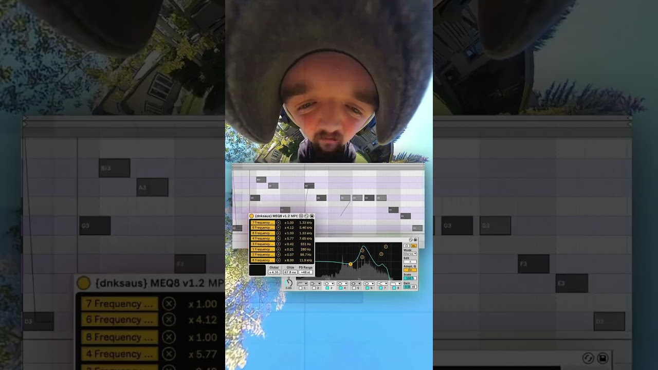 Key-Mapped Formant Filter for Ableton