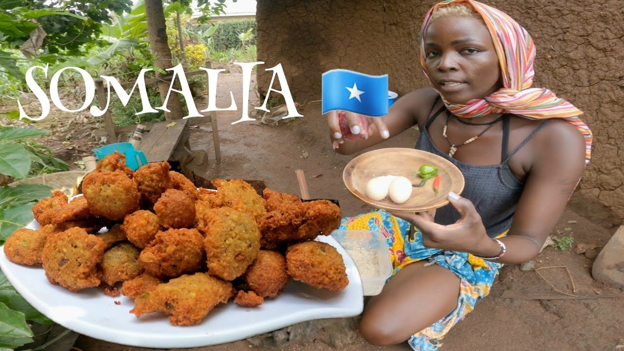AFRICAN village cooking || Tries Cooking Somalia Ramadhan Snack 😋😋  🇸🇴