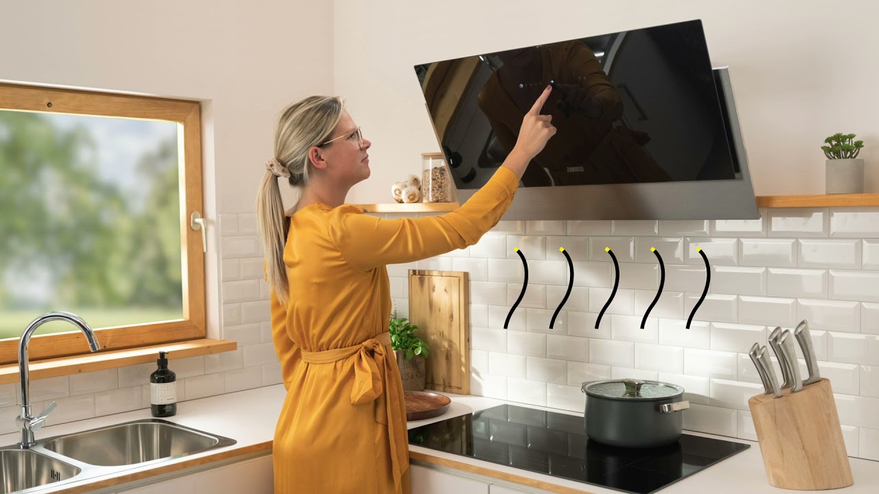 Hotte Zanussi avec fonction Airbreeze