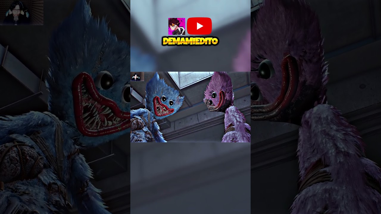 EL ENCUENTRO DE HUGGY Y KISSI  #gaming #random #juegos #poppyplaytime #terror #horrorgaming