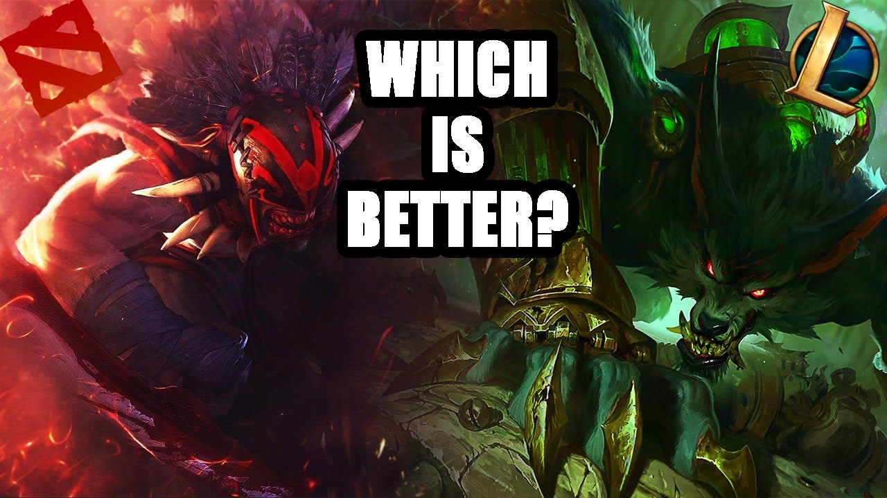 КАКОЙ ЧЕМПИОН/ГЕРОЙ ЛУЧШЕ? || LEAGUE VS DOTA