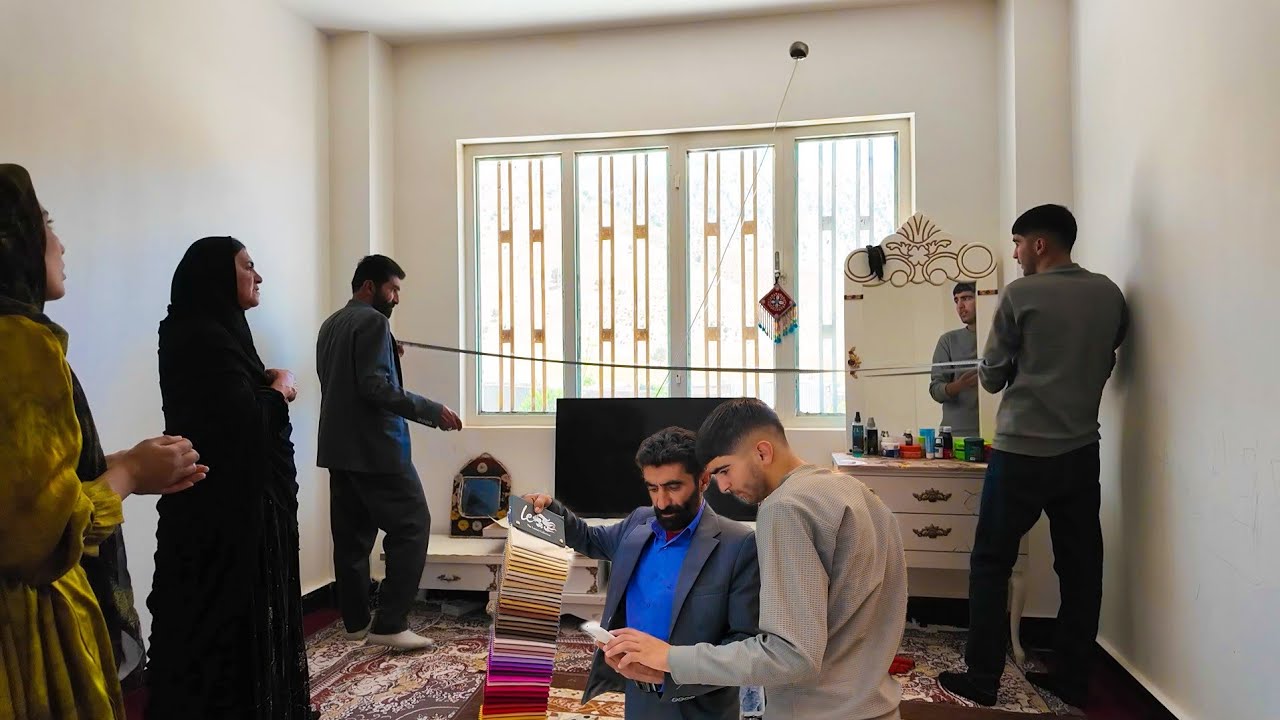 Ajav & Amir Head to the City for Curtain Shopping 🏡🚗 | More Progress on Milad & Mahin&rsquo;s Home
