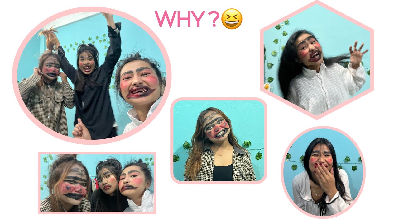 Crazy Night With Besties || Who Had The Most Iconic Eyebrows?👀 || @kamemmoyong98 