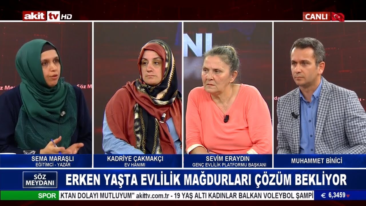 S&ouml;z Meydanı - Erken yaşta evlilik mağdurları &ccedil;&ouml;z&uuml;m bekliyor