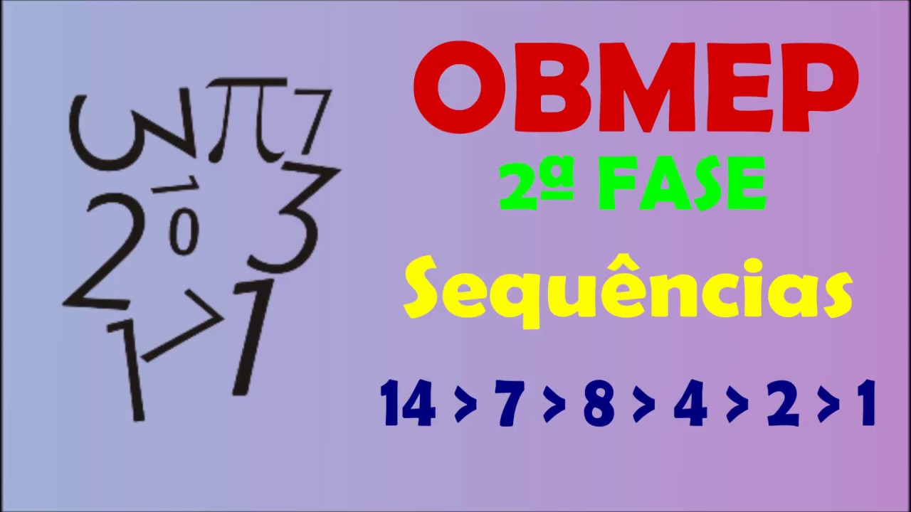 OBMEP 2ª Fase - Sequências