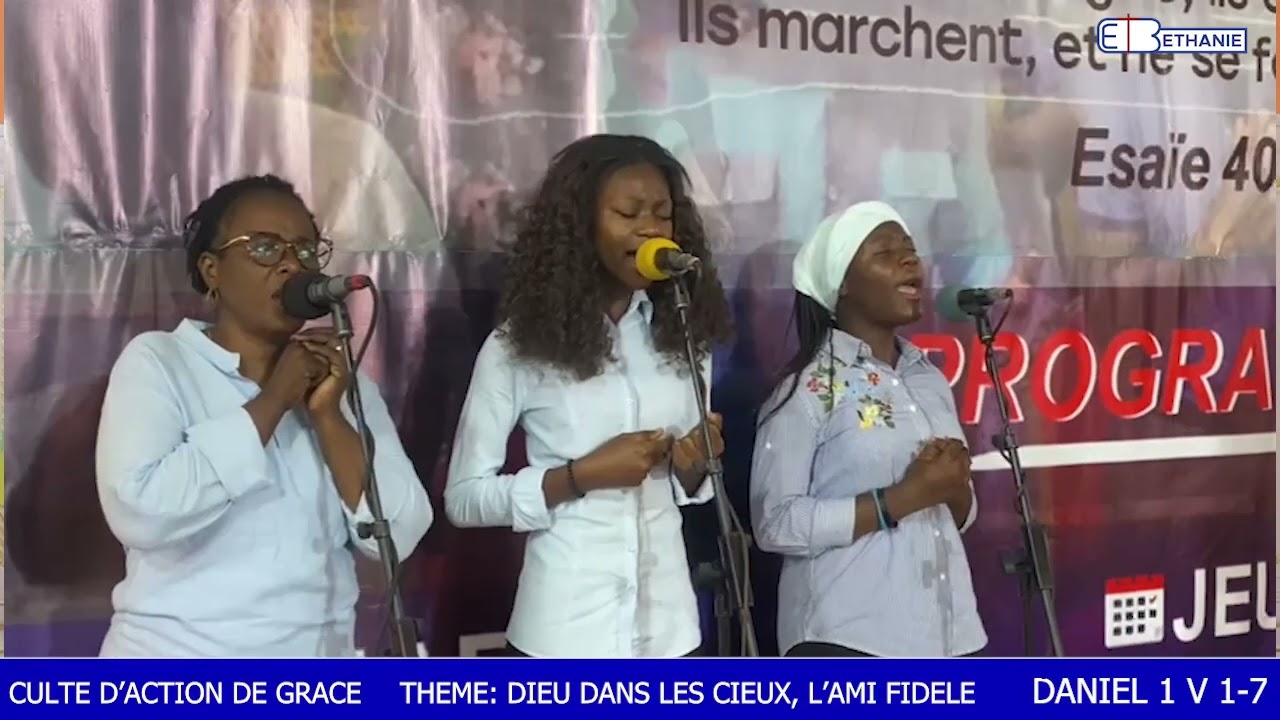 CULTE D'ACTION DE GRACE DIM 07.09.2025 AVEC LE REVEREND JEAN PIERRE BAKALE