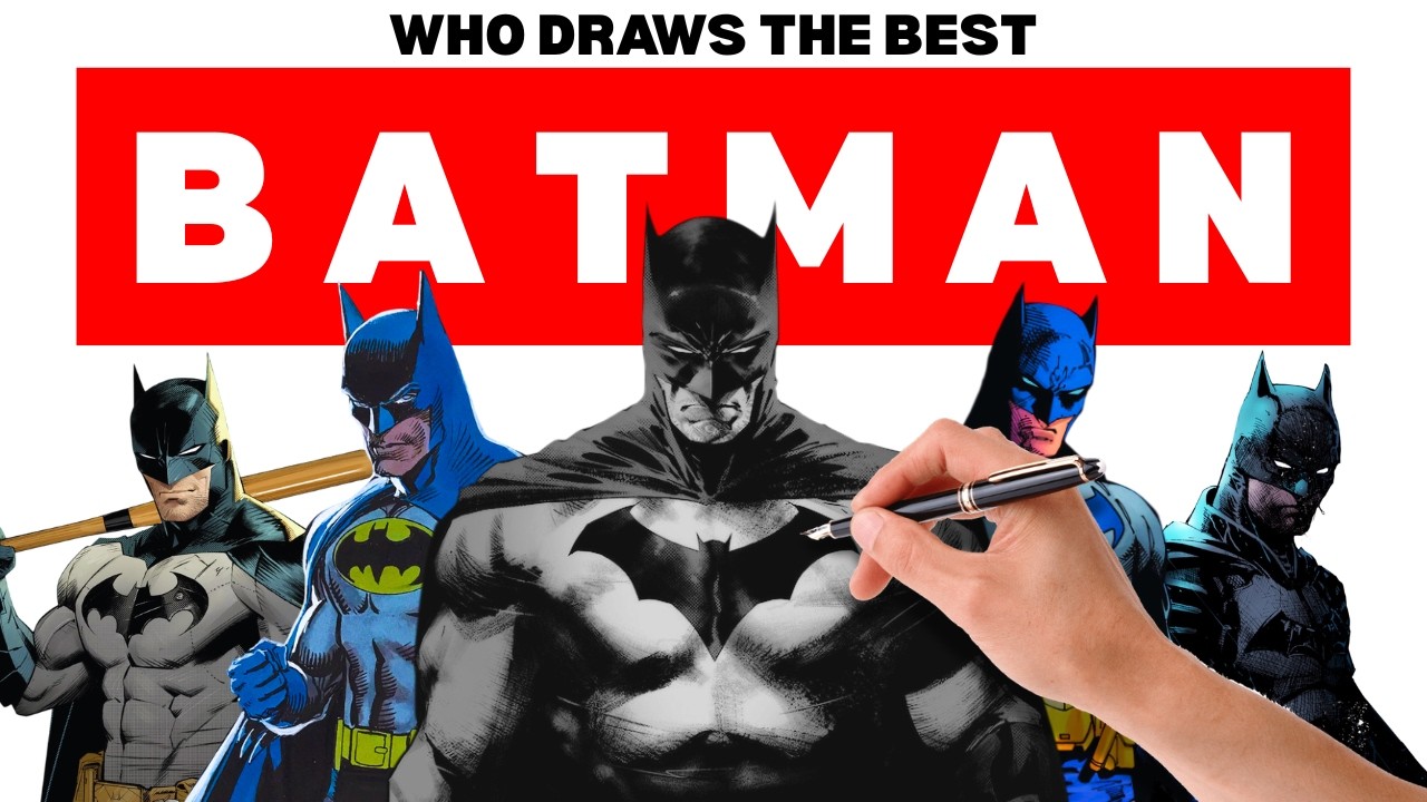 I ranked the best Batman artists of all time...