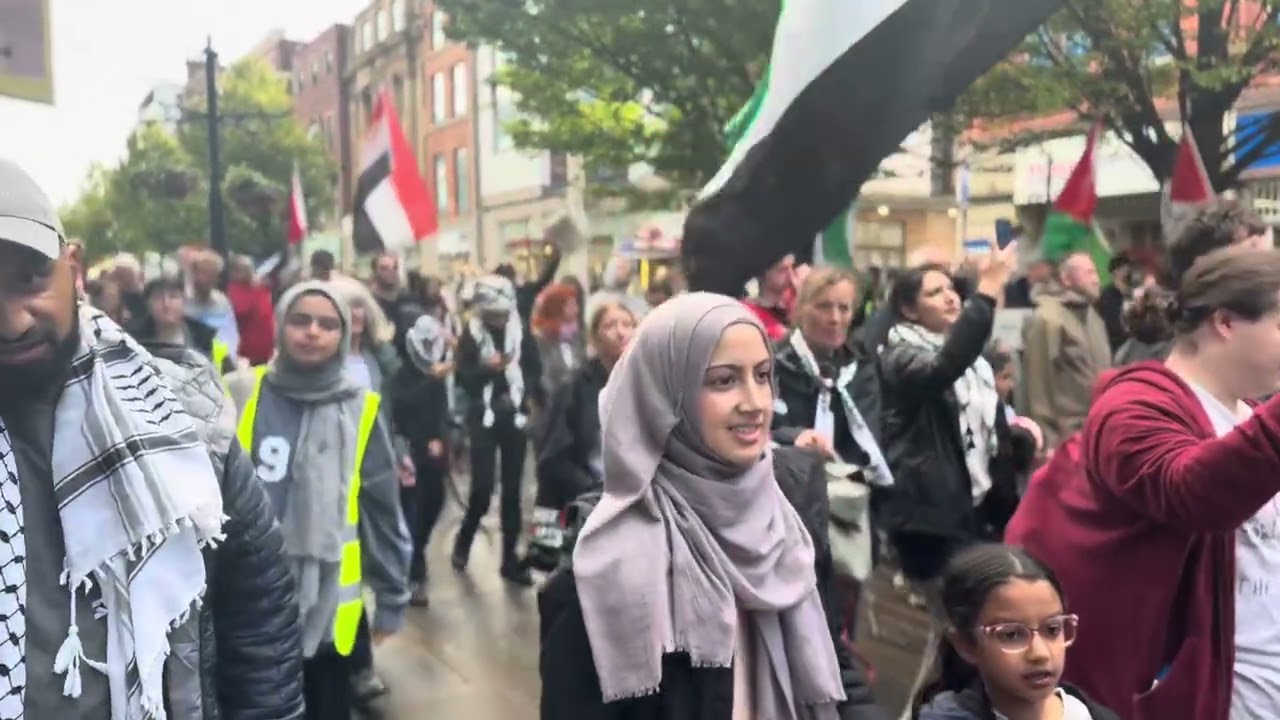 Manchester Rallies for Gaza: A Day of Action and Solidarity 🇵🇸✊