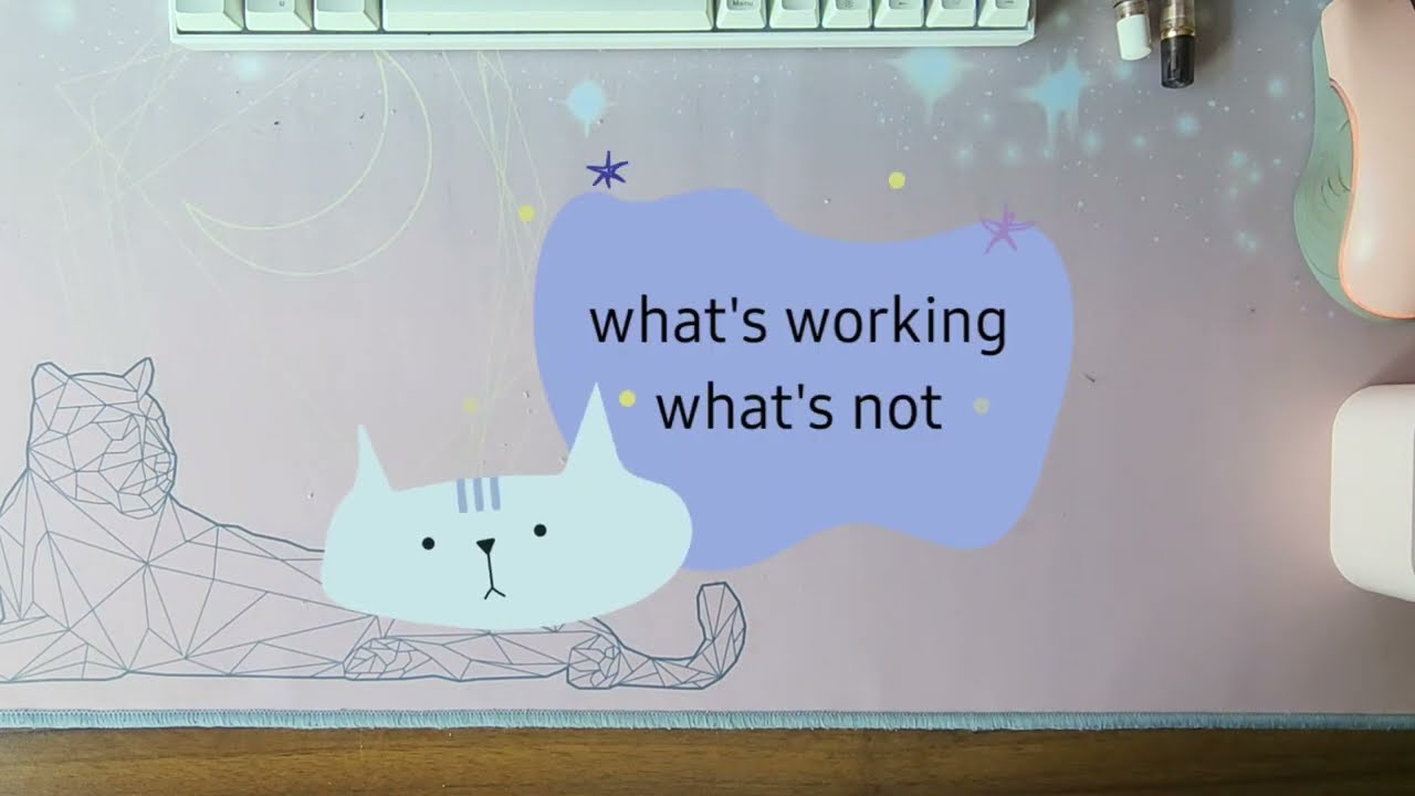 what's working and what's not: planner and journal update