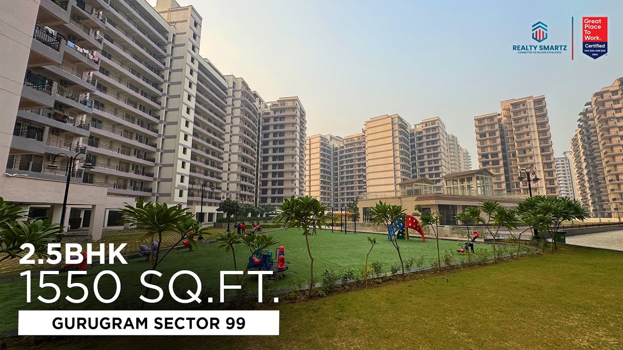 Still Looking for the Perfect 2 BHK? Check Out This 2.5 BHK | 1550 sq ft | Dwarka Expressway! | 012