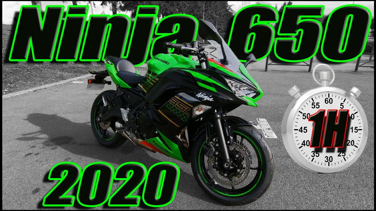 TEST / ESSAI : KAWASAKI NINJA 650 - 2020 👉 [PERMIS A-A2]