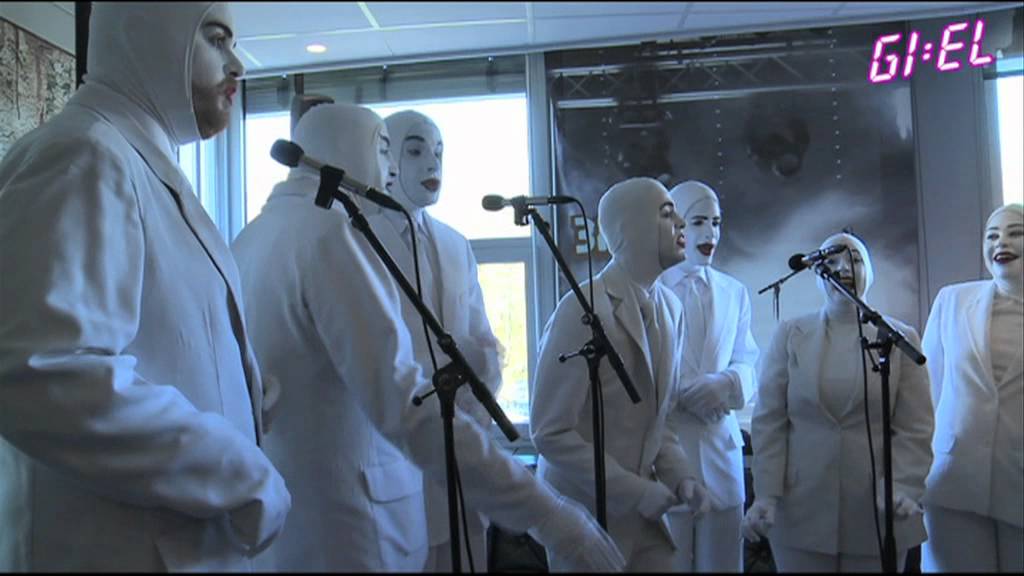 Voca People bij Giel (3FM)