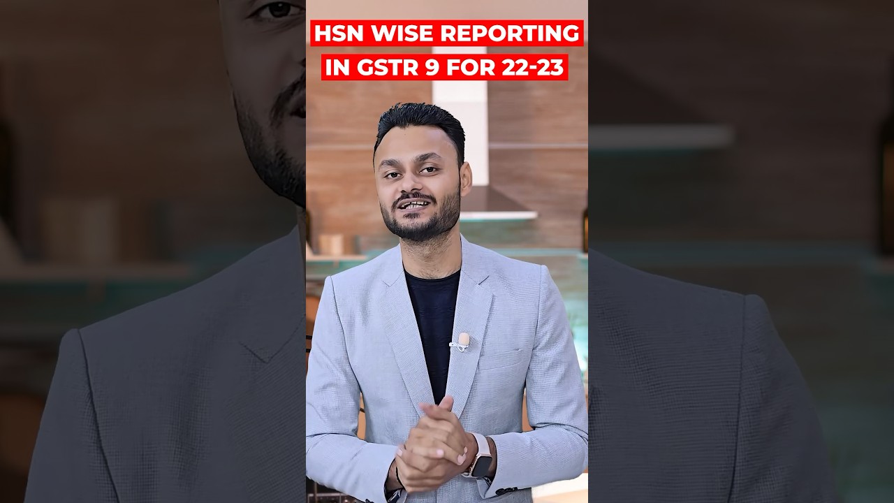 HSN-wise outward supply reporting in Table 17 of GSTR 9 #taxreporting #income #gstcourse #accounting