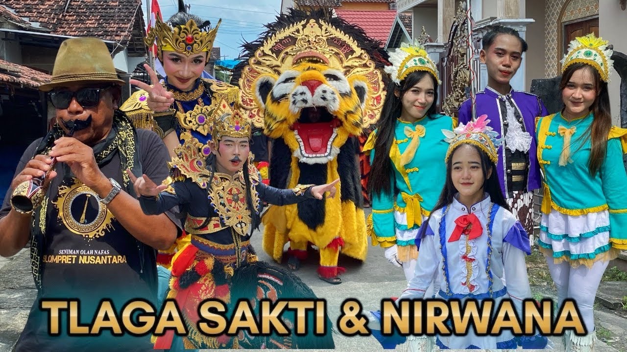 FULL MERIAH ! Parade Singo Barong TLAGA SAKTI NIRWANA Drumband Raji Demak