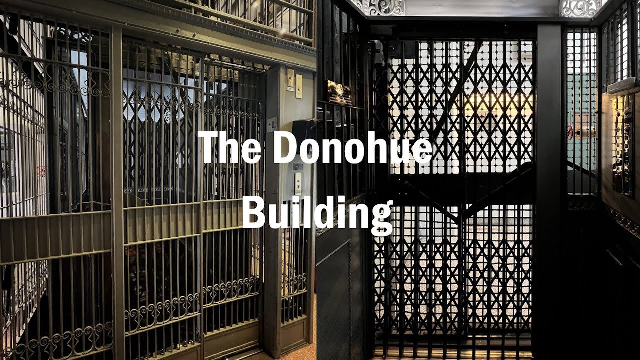 INCREDIBLE Birdcage Reliance Traction Gated Elevator - The Donohue Building - Chicago, IL