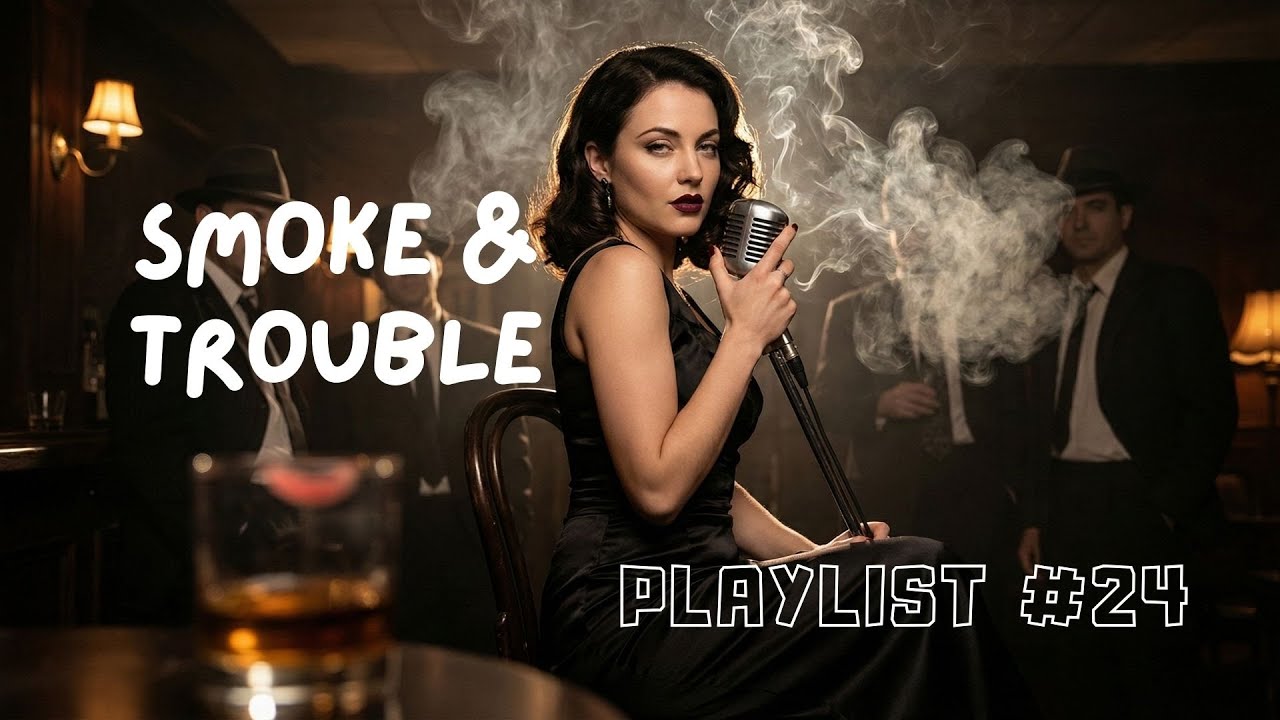 Smoke, Whiskey & Trouble | Dark Blues music (Bad Girl Blues)