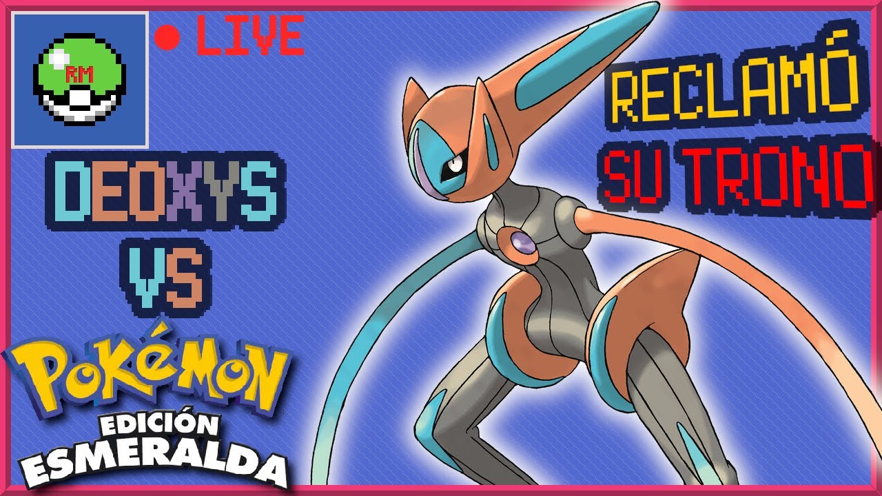 ¿Cómo de Rápido puede DEOXYS REALMENTE pasarse Pokémon Esmeralda? [Grabado en directo]