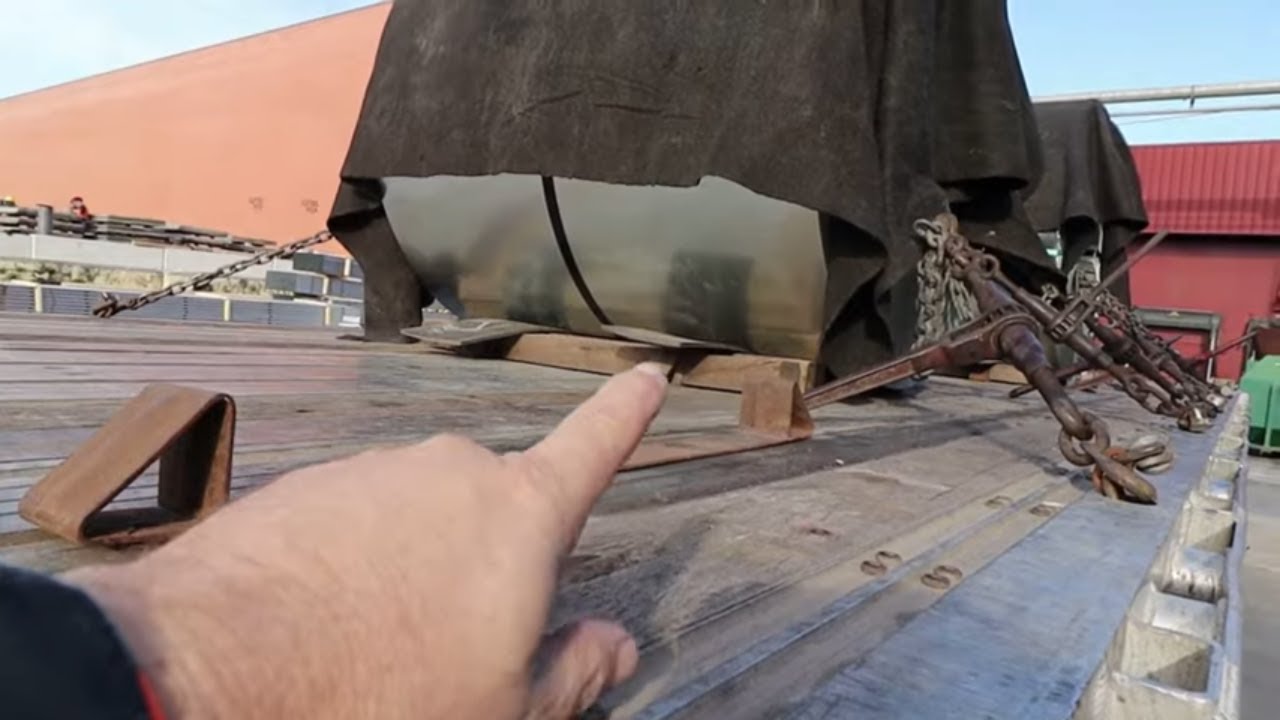#363 Coil Racks The Life of an Owner Operator Flatbed Truck Driver Vlog