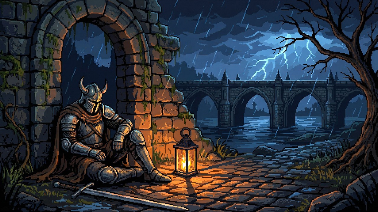Stay by the fire, traveler… The storm is outside