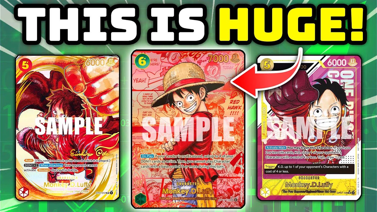 Станет ли коллекционная карточная игра по One Piece следующим классом активов?! (Обязательно посм...