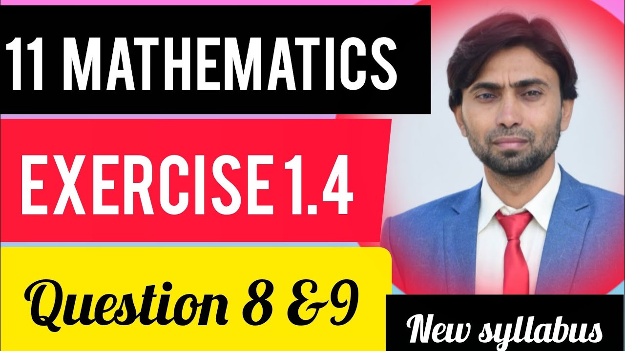 Math class 11th ( Complex Numbers ) chapter no 1 Exercise 1.4 ( Question no 8 & 9 )New syllabus