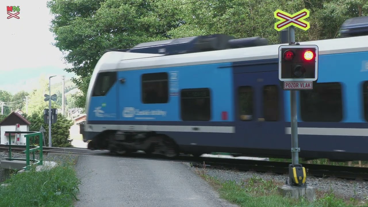 Železniční přejezd Loučná nad Desnou #6 [P9173] - 5.7.2025 / Czech railroad crossing