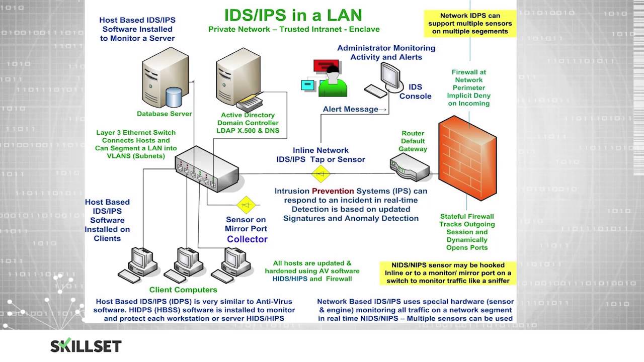 IDS - Intrusion Detection Systems (CISSP Free by Skillset.com)