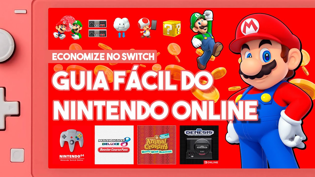 TUTORIAL fácil e prático pra dividir PLANO FAMÍLIA do NINTENDO ONLINE no seu Switch