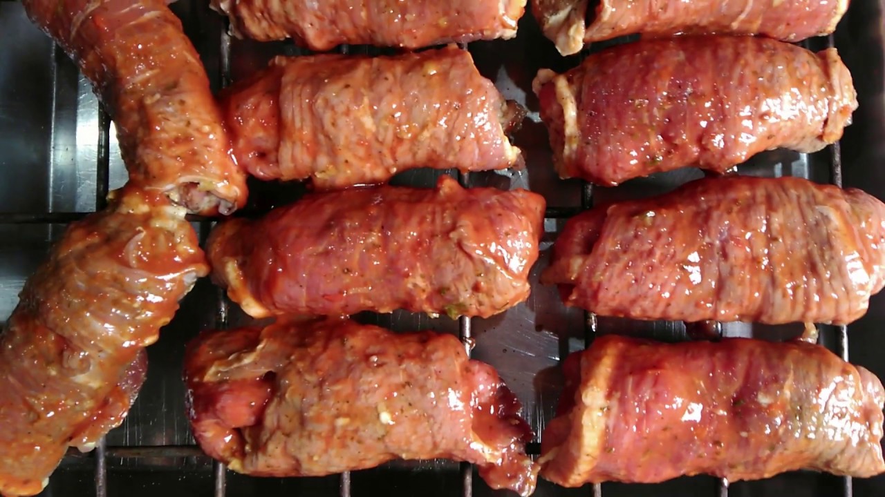 Bife à rolê assado