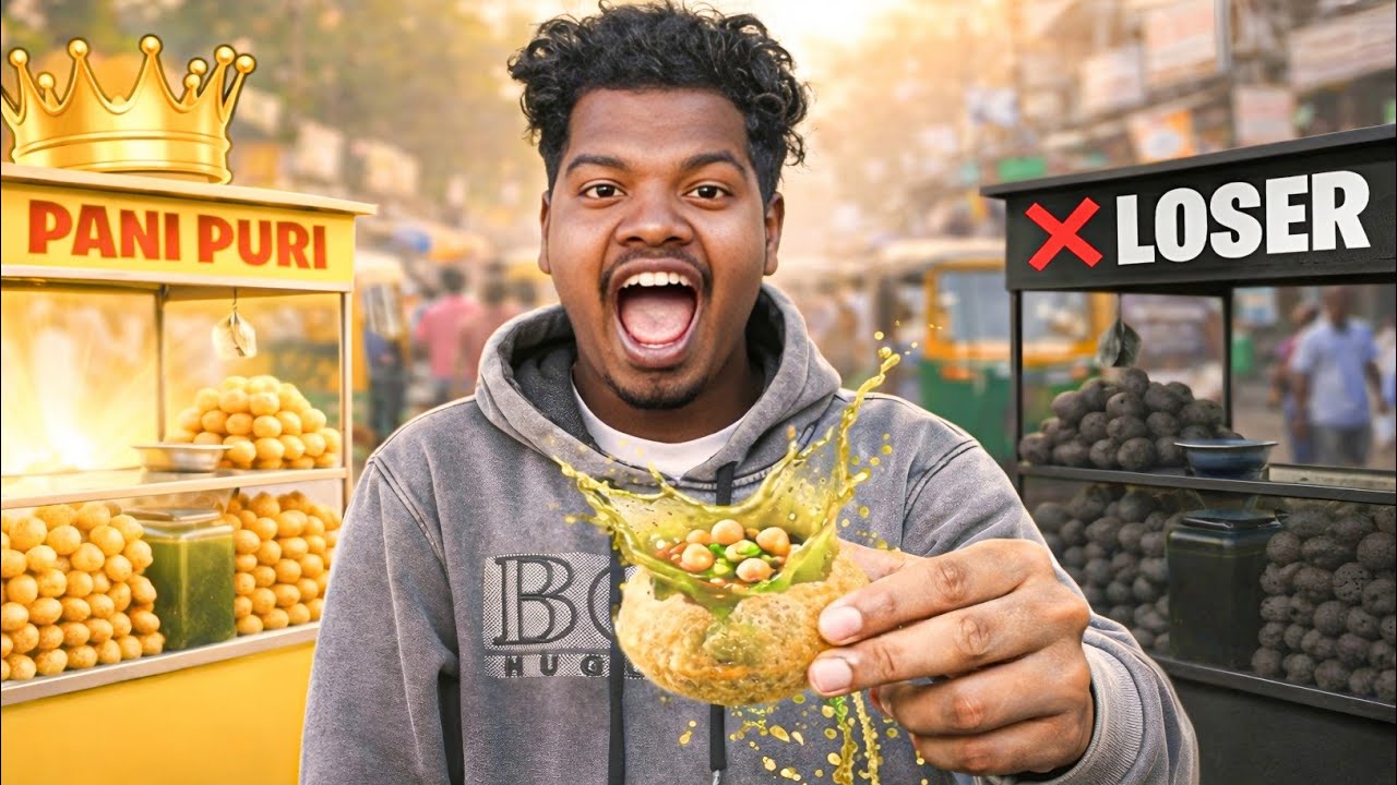 Finding Indian's Best Pani Puri in Ambikapur