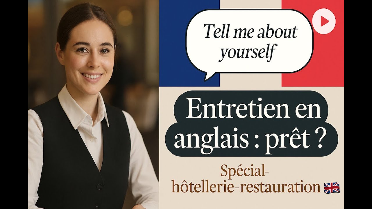 Entretien d'embauche en anglais : Dialogue Hôtellerie-Restauration (avec vocabulaire & traduction)