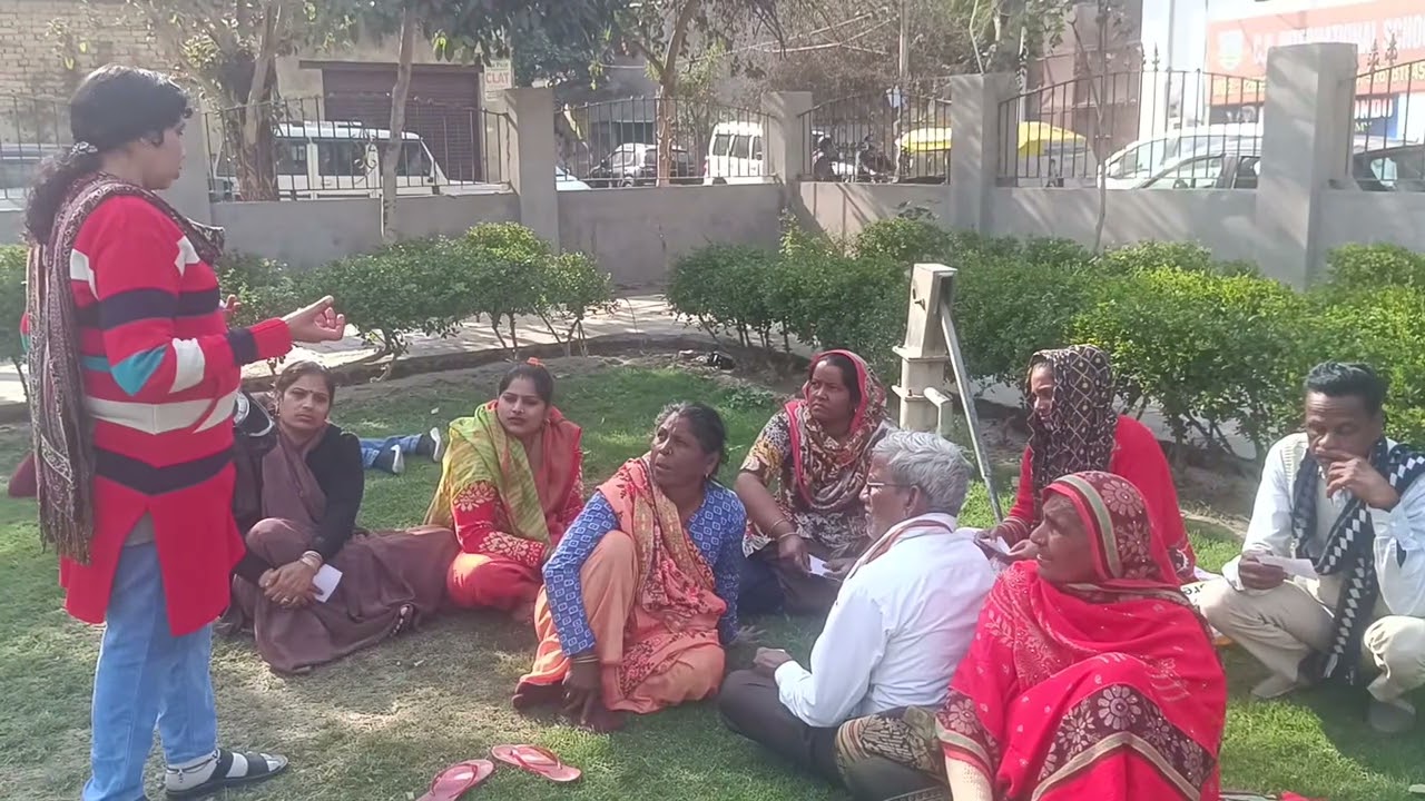 Campaign to avoid plastic-polythene campfire in winter & in earthen stove -suchetahambir singh