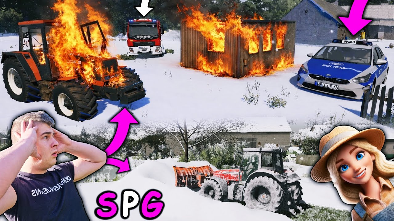 ZEMSTA NA BAŚCE❗😱 WROBIŁEM JĄ W PODPALENIE DOMU I ZETORA😂 SZYKUJEMY SKOCZNIĘ😍 ➡︎SPG⬅︎192