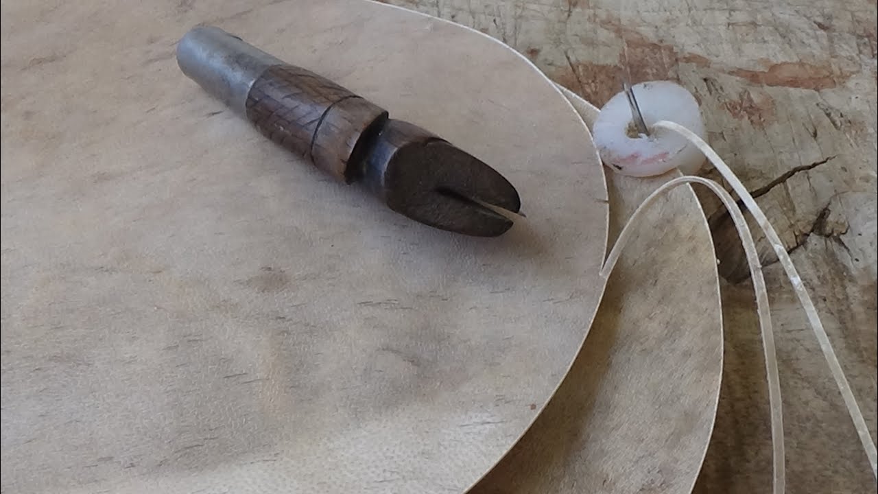 como cortar bons tentos de couro