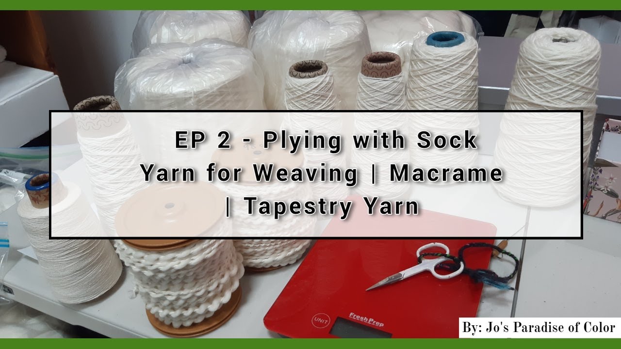 EP-2: Same Single 2 different Plying Techniques - Double ply Slub | Super Beehive ART Yarns #artyarn
